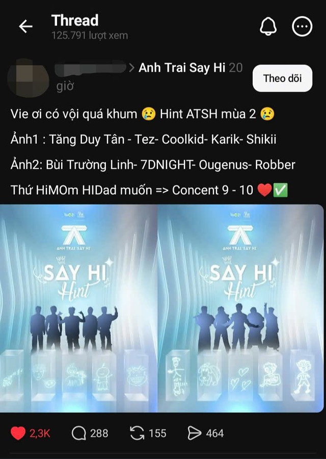 Anh trai say hi mùa 2 hé lộ 5 cái tên đầu tiên, có một anh trai gây bất ngờ- Ảnh 8.