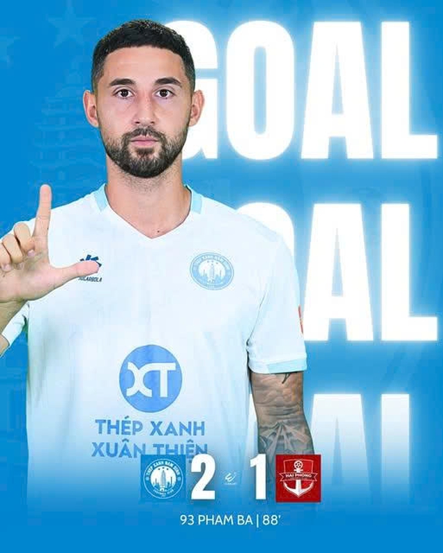 Thép Xanh Nam Định ngược dòng kịch tính trước Hải Phòng FC  - Ảnh 2.