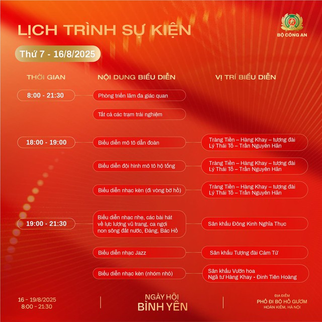 Hôm nay 17-8, 'Ngày hội bình yên' tại Hà Nội có hoạt động gì nổi bật?- Ảnh 2.