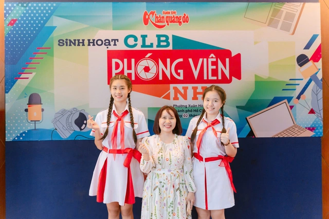 Cùng CLB Phóng viên nhí học kỹ năng phỏng vấn- Ảnh 17.