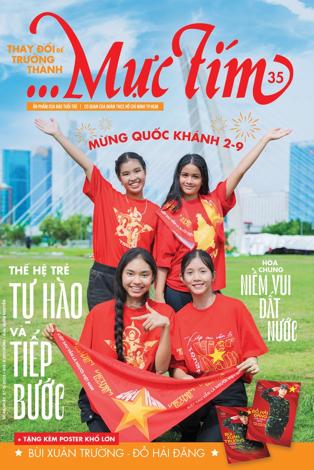Mời bạn đón đọc Mực Tím 35, phát hành 25-8:
Hòa chung niềm vui đất nước- Ảnh 1.