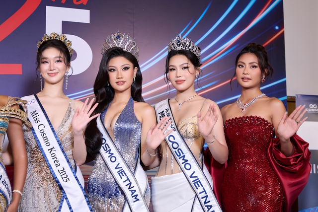 Miss Cosmo 2025 mang màu sắc lễ hội, thí sinh thi pickleball- Ảnh 2.