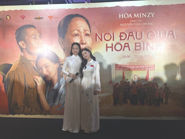 Hòa Minzy khiến nhiều nghệ sĩ bật khóc trong buổi ra mắt MV- Ảnh 1.