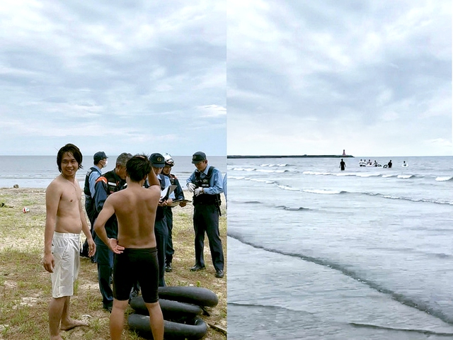Vietnamese men honored in Japan for rescuing children from sea - Ảnh 1. Vietnamese men honored in Japan for rescuing children from sea - Ảnh 1.