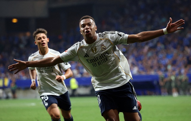 Mbappe ghi 3 bàn cho Real Madrid sau 2 vòng đầu La Liga- Ảnh 1.