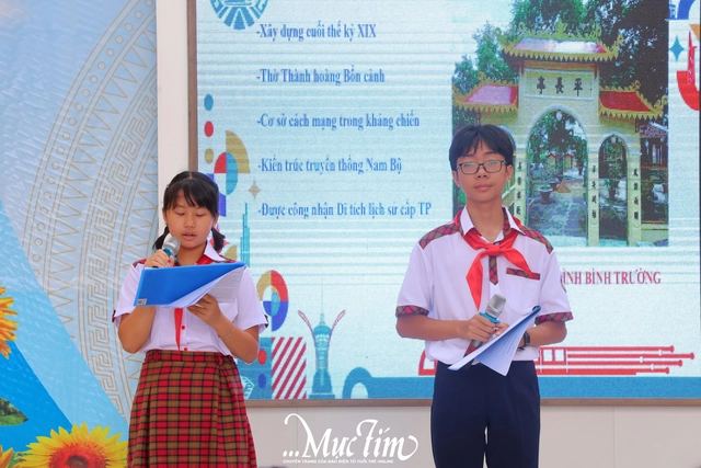 Học sinh Trường THCS Tân Quý Tây tìm hiểu ý nghĩa tên trường nhân dịp năm học mới - Ảnh 3.