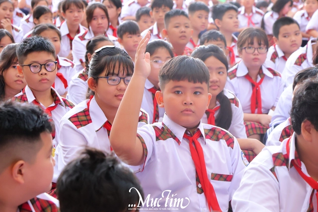 Học sinh Trường THCS Tân Quý Tây tìm hiểu ý nghĩa tên trường nhân dịp năm học mới - Ảnh 5.