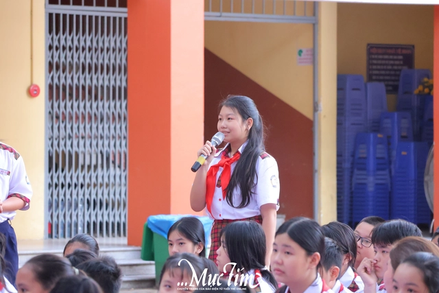 Học sinh Trường THCS Tân Quý Tây tìm hiểu ý nghĩa tên trường nhân dịp năm học mới - Ảnh 6.