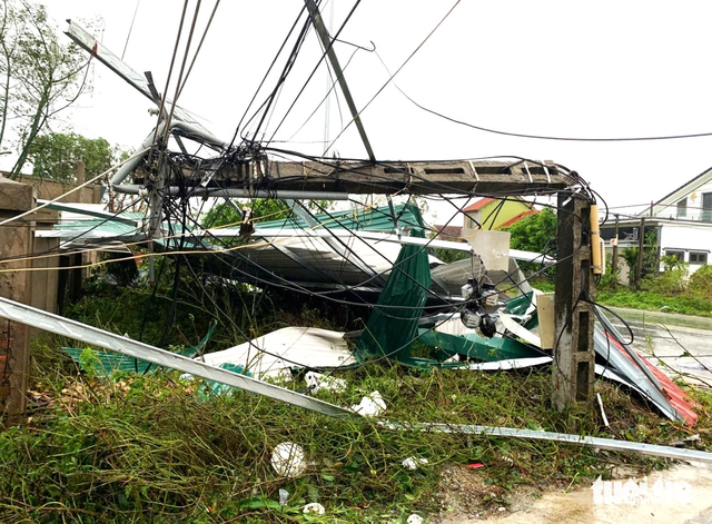 Storm Kajiki leaves widespread destruction across north-central Vietnam- Ảnh 12. Storm Kajiki leaves widespread destruction across north-central Vietnam- Ảnh 12.