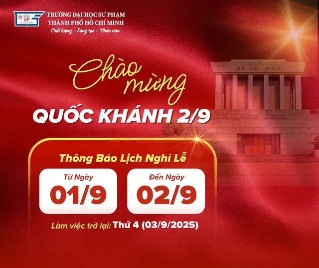 Các trường đại học thông báo nghỉ lễ 2-9 - Ảnh 1.