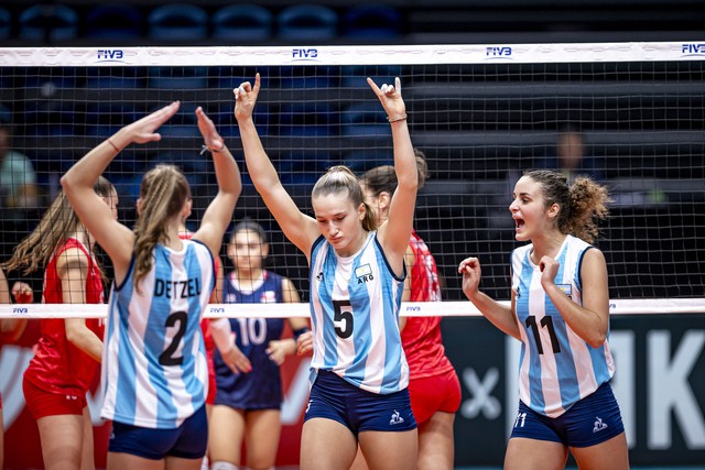 Trực tiếp bóng chuyền nữ vô địch thế giới: Argentina gặp Slovenia - Ảnh 1.