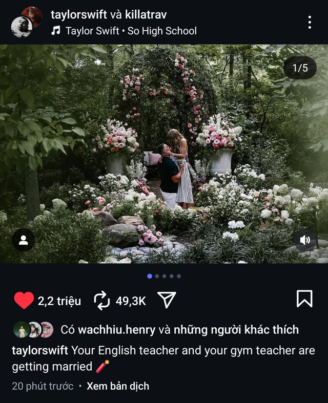 Taylor Swift chính thức đính hôn, vị hôn phu hoá ra là người này- Ảnh 2.