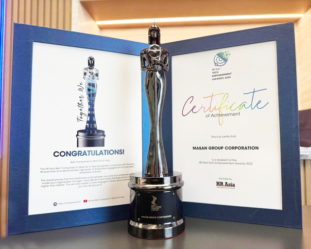 Masan’s people-centered, tech-enabled HR strategy secures 3rd consecutive best workplace award- Ảnh 1. Masan’s people-centered, tech-enabled HR strategy secures 3rd consecutive best workplace award- Ảnh 1.