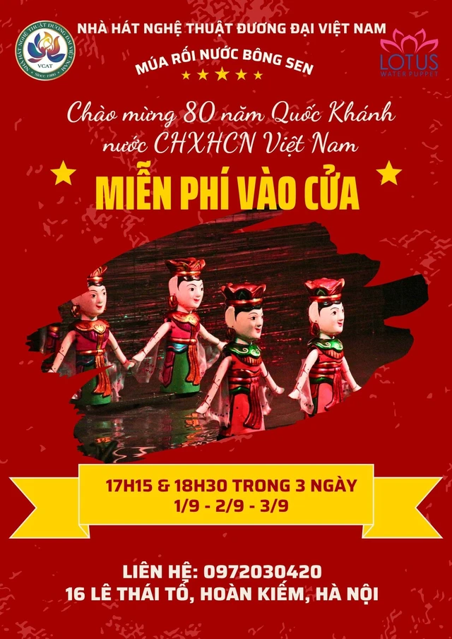 Những địa điểm tham quan mở cửa miễn phí tại Hà Nội dịp lễ 2-9 - Ảnh 3.