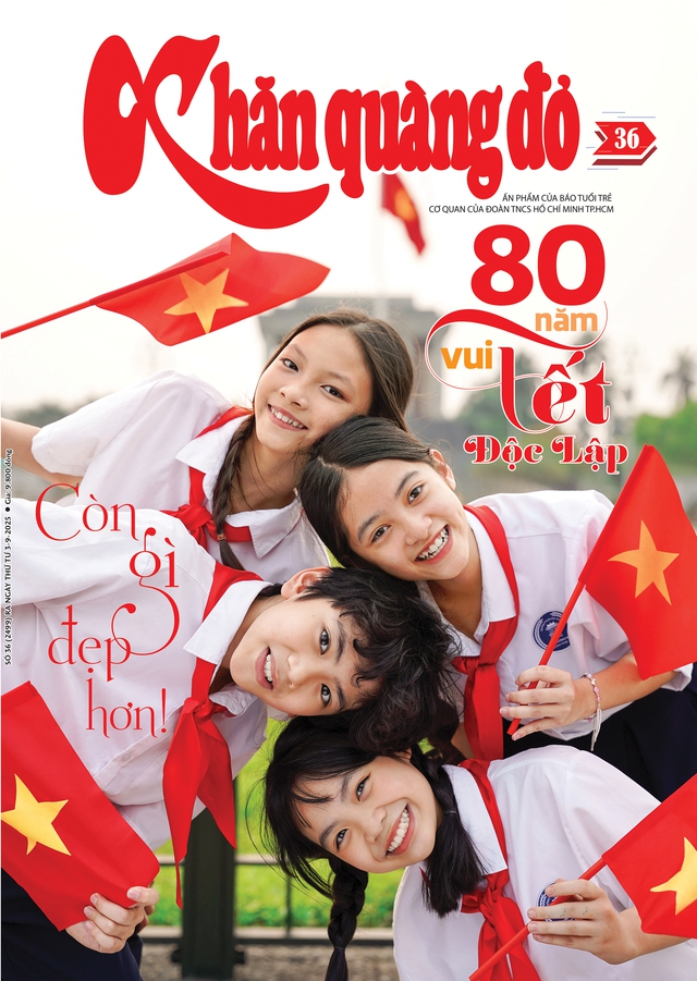 Mời bạn đón đọc Khăn Quàng Đỏ 36, phát hành 3-9-2025: Muôn kiểu “say hi” lớp 6- Ảnh 1.