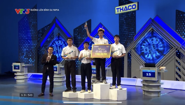 Nam sinh Đà Nẵng giành vòng nguyệt quế Đường lên đỉnh Olympia với cách biệt chỉ 10 điểm- Ảnh 4.
