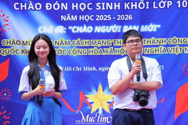 Trường THPT Gò Vấp tưng bừng chào đón học sinh khối 10 - Ảnh 19.