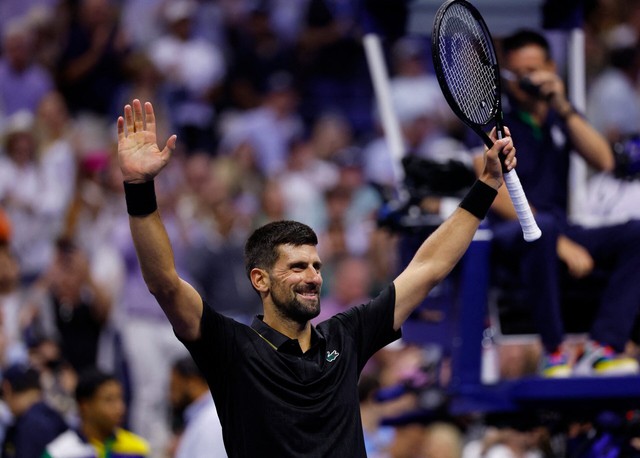 Djokovic beats back issue to blast past Norrie at US Open - Ảnh 1. Djokovic beats back issue to blast past Norrie at US Open - Ảnh 1.