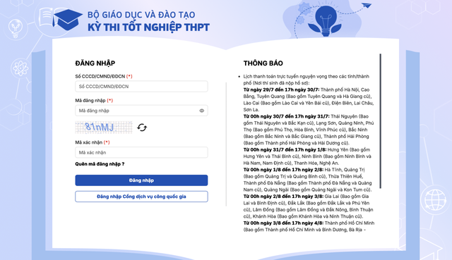 Hôm nay 4-8 đợt cuối cùng nộp lệ phí xét tuyển đại học, cần lưu ý gì? - Ảnh 2.