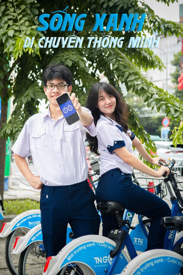 Teen Trường THPT chuyên Trần Đại Nghĩa làm vlog về thành phố số - Ảnh 3.