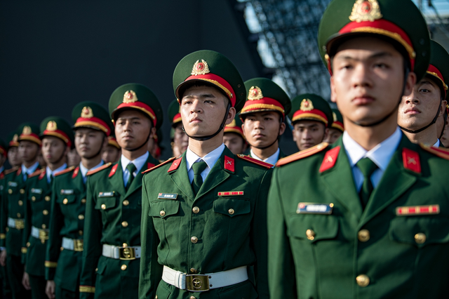 68 Vietnamese soldiers to recreate Moscow parade at Hanoi stadium- Ảnh 1. 68 Vietnamese soldiers to recreate Moscow parade at Hanoi stadium- Ảnh 1.