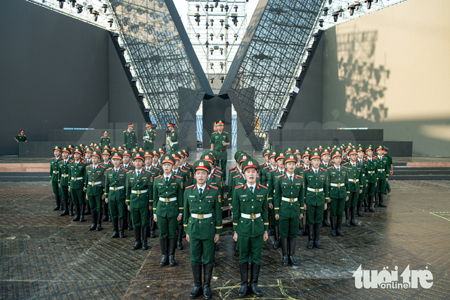 68 Vietnamese soldiers to recreate Moscow parade at Hanoi stadium- Ảnh 2. 68 Vietnamese soldiers to recreate Moscow parade at Hanoi stadium- Ảnh 2.