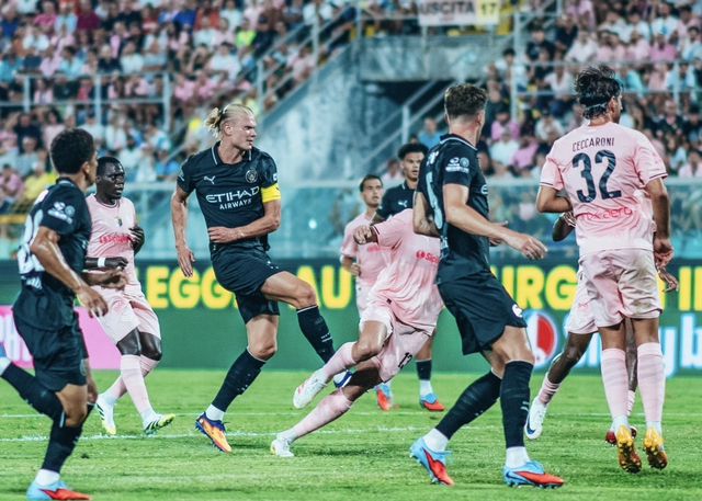 Erling Haaland ghi bàn, Man City thắng đậm CLB Ý - Ảnh 1.