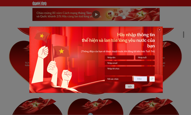 Bạn đọc bày tỏ niềm tự hào, gửi gắm tình yêu nước cùng báo Tuổi Trẻ- Ảnh 5.