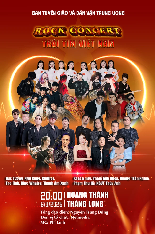 Rock Concert tại Hà Nội cuối tuần này có gì đặc biệt?- Ảnh 1.