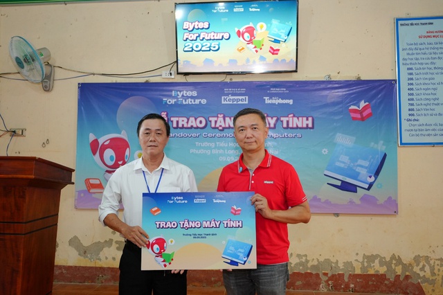 Keppel expands ‘Bytes for Future’ initiative to enhance digital learning for over 1,200 students in Vietnam’s Dong Nai Province - Ảnh 2.