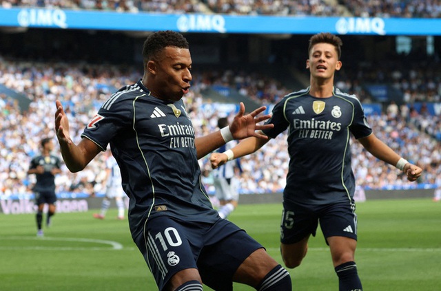 Mbappe tỏa sáng giúp Real Madrid vượt khó ngoạn mục - Ảnh 1.