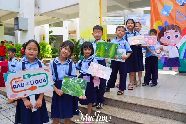 Vui học về các nhóm chất dinh dưỡng cùng học sinh Trường tiểu học Nguyễn Hiền- Ảnh 9.