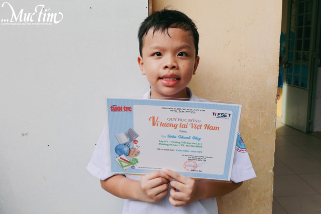 Học bổng Vì tương lai Việt Nam mang đến niềm vui cho 5 bạn học trò Trường tiểu học An Lạc 1- Ảnh 6.