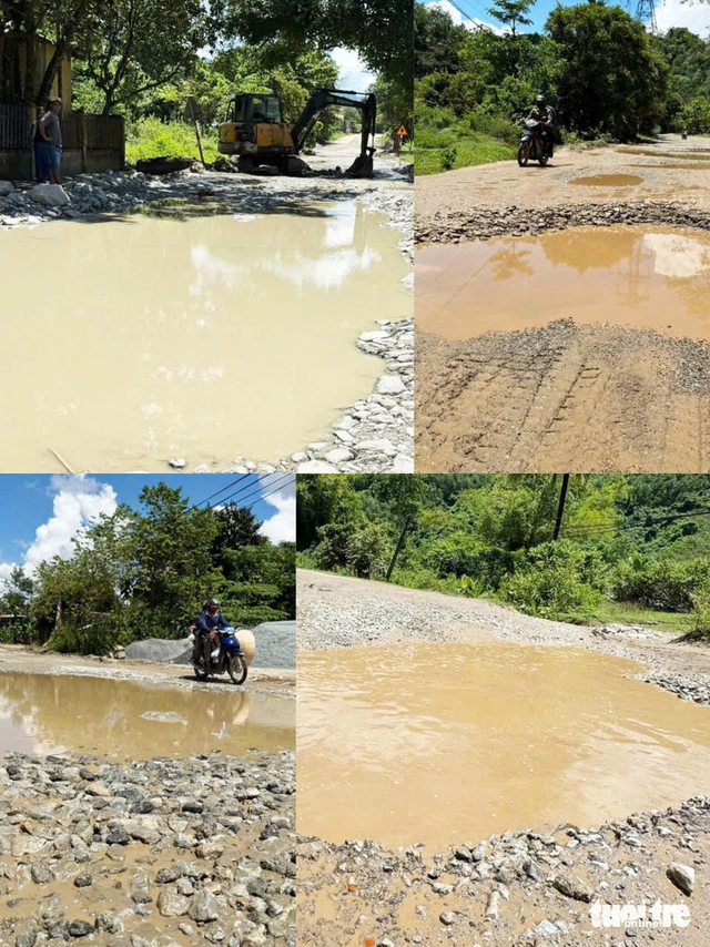 Da Nang national highway severely damaged- Ảnh 3.