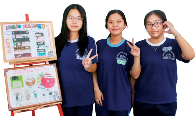 Bức tranh từ... vi mạch điện tử - Ảnh 3.