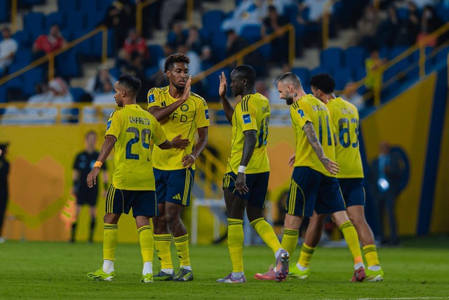 Al Nassr thắng đậm tại AFC Champions League Two dù thiếu Ronaldo- Ảnh 1.