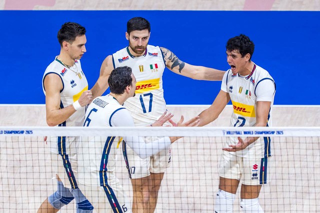 Trực tiếp Giải bóng chuyền nam vô địch thế giới: Ý và Ukraine - Ảnh 1.