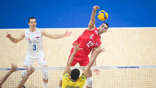 Serbia hạ Brazil, giành vé vào vòng 1/8 Giải bóng chuyền nam vô địch thế giới 2025- Ảnh 1.