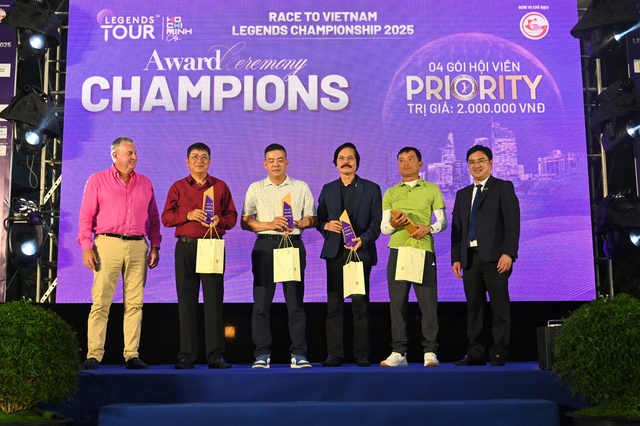 Unique team format adds energy to Vietnam Legends Championship golf tournament - Ảnh 3. Unique team format adds energy to Vietnam Legends Championship - Ảnh 3.