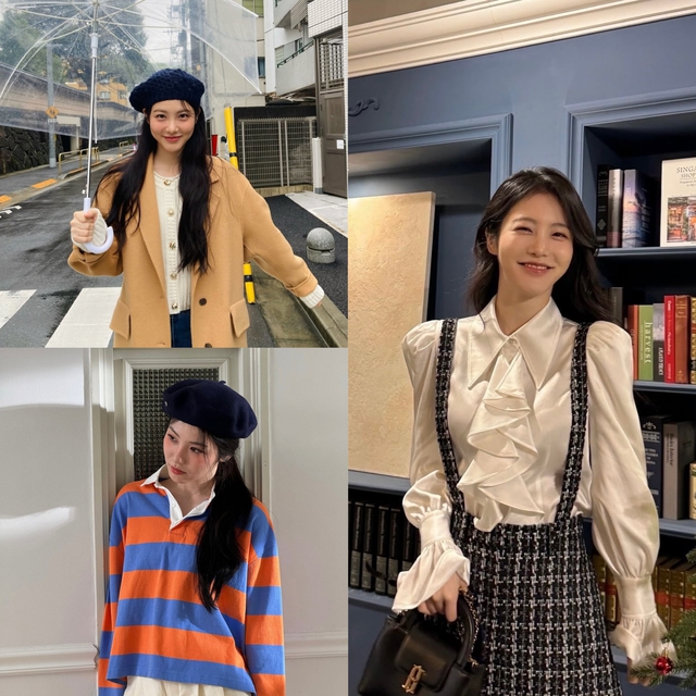 Học lỏm thời trang mùa thu từ Shin Ye Eun, nàng thơ Trăm mảnh ký ức  - Ảnh 4.