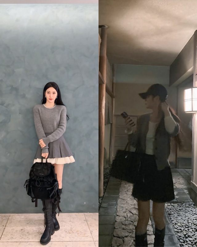 Học lỏm thời trang mùa thu từ Shin Ye Eun, nàng thơ Trăm mảnh ký ức  - Ảnh 3.