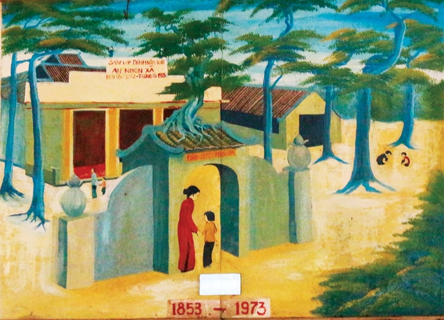 Đến phường An Nhơn ghé thăm mái đình 223 tuổi - Ảnh 4.