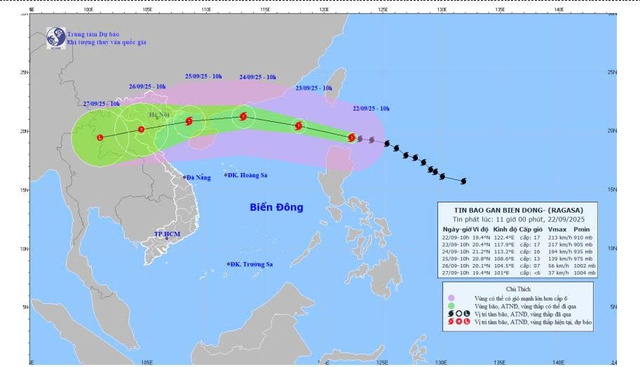 Tin bão Ragasa mới nhất  - Ảnh 1.