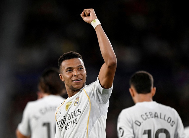 Mbappe và Vinicius cùng toả sáng, Real Madrid thắng đậm Levante - Ảnh 3.