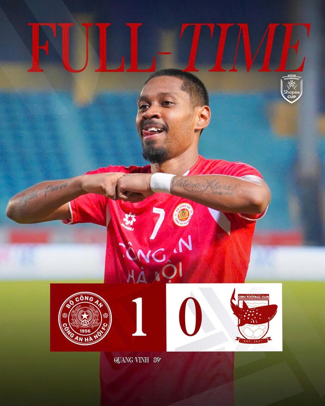 Trực tiếp Shopee Cup: Công an Hà Nội - Cebu FC - Ảnh 1.