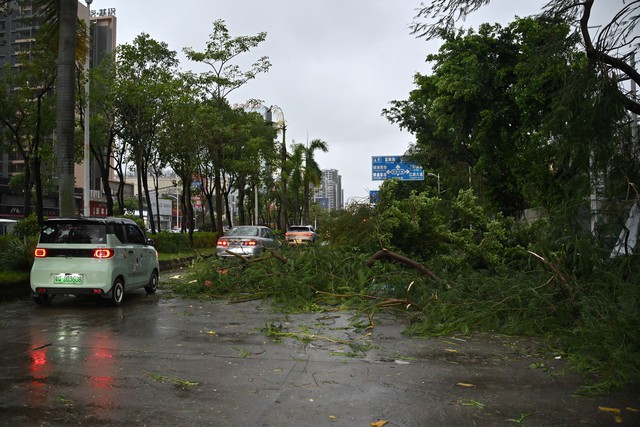 South China cleans up after powerful Typhoon Ragasa- Ảnh 5.