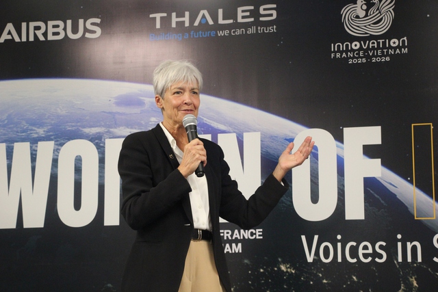 France’s first female astronaut discusses women’s roles in science, leadership in Ho Chi Minh City- Ảnh 2.