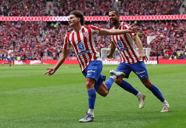 Julian Alvarez lập cú đúp, Atletico Madrid nhấn chìm Real Madrid- Ảnh 1.