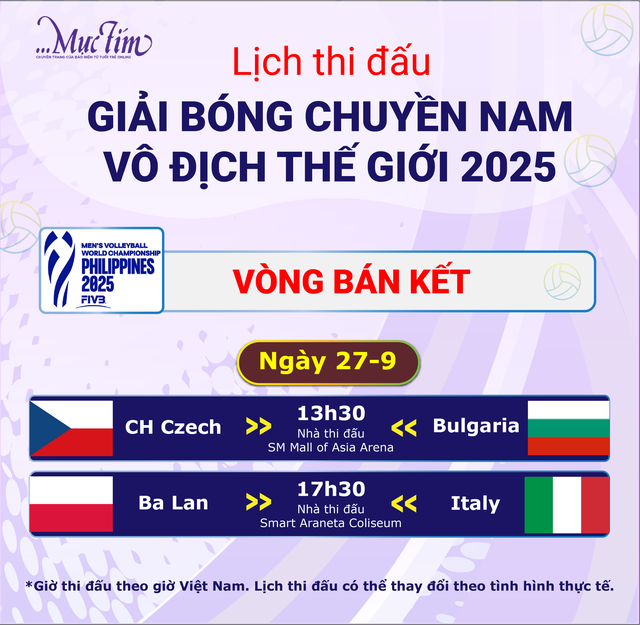 Trực tiếp bán kết bóng chuyền nam: Ý và Ba Lan tranh tài - Ảnh 2.