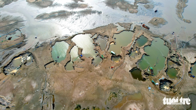 Drone photos of Can Gio sea reclamation urban area project in Ho Chi Minh City nearly 6 months after groundbreaking - Ảnh 2.